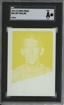 1972 Topps #85 Jeff Mullins 9 card progressive proof.